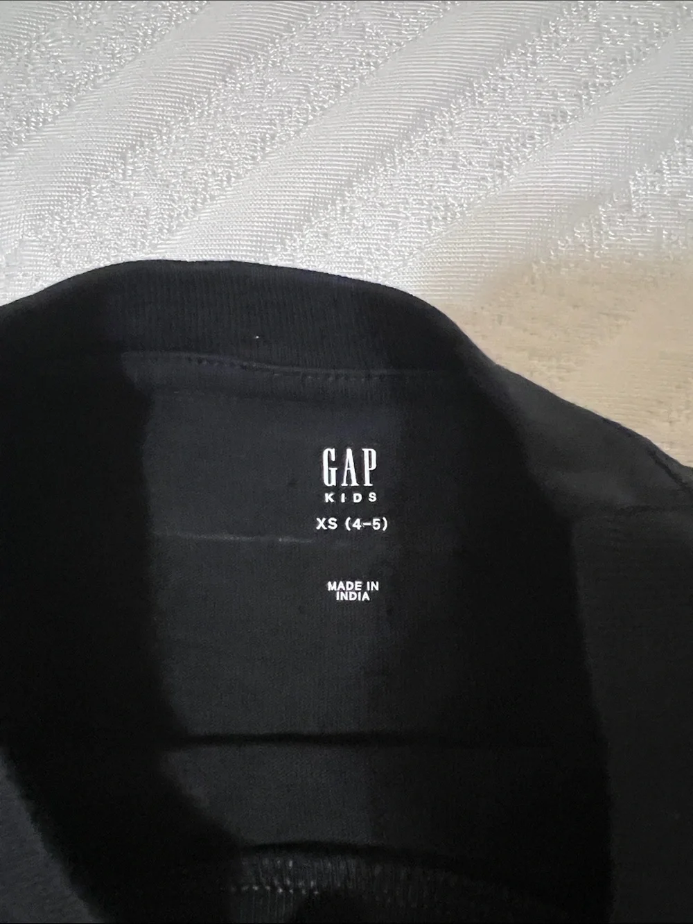 GAP Kids Long-Sleeve Crewneck Tees - Gray & Black